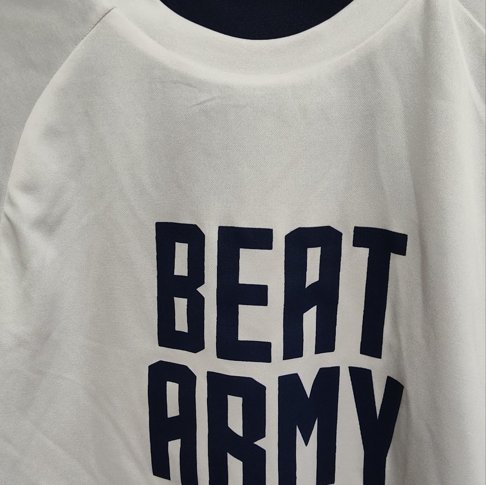 Go Navy/Beat Army Reversible Short Sleeve Jersey Shirt, Unisex, Size Small - Picture 5 of 8
